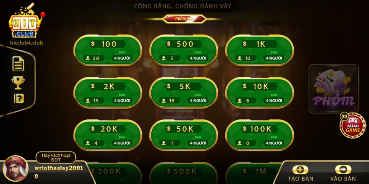 Những thuật ngữ thường gặp trong Phỏm