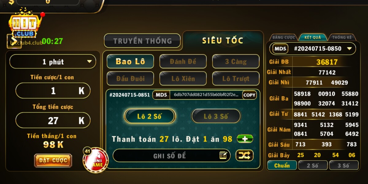 Quy định chơi Lô Đề Hitclub