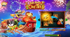 sắc xuân chợ tết