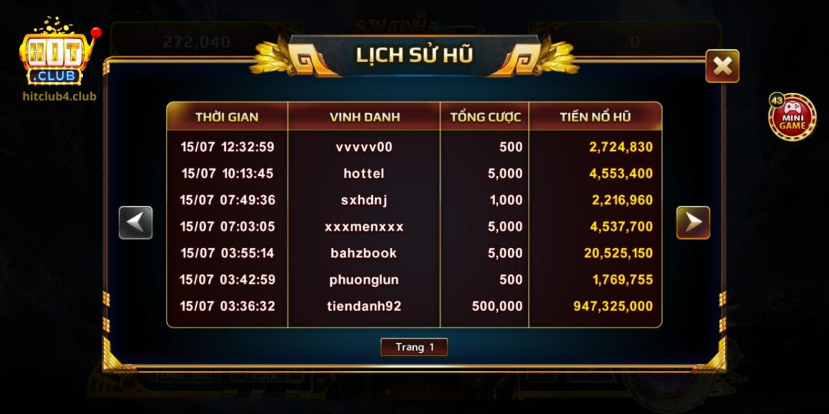 Những cao thủ lão luyện nổ hũ game sơn tinh thủy tinh