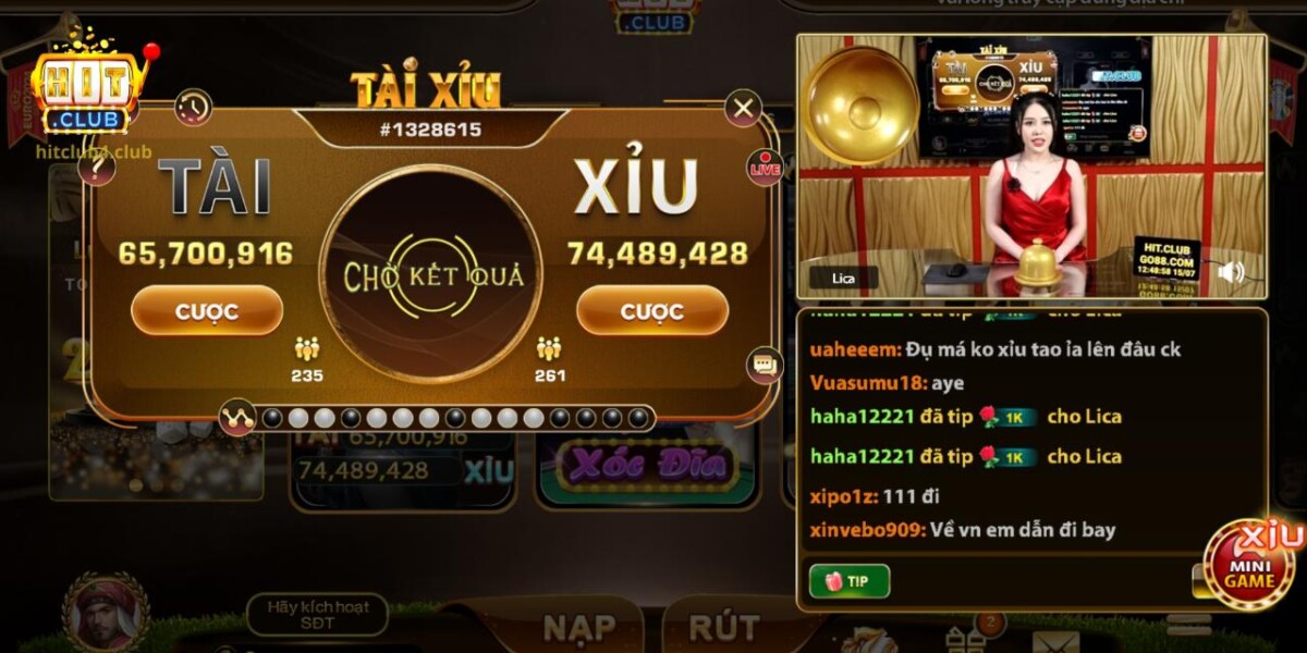 Tính năng chơi game Tài Xỉu tại Hitclub